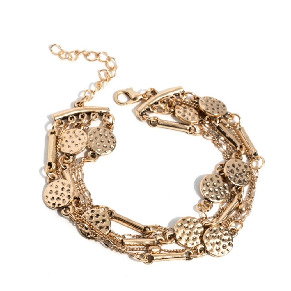 Elegant Gold-Tone Bracelet